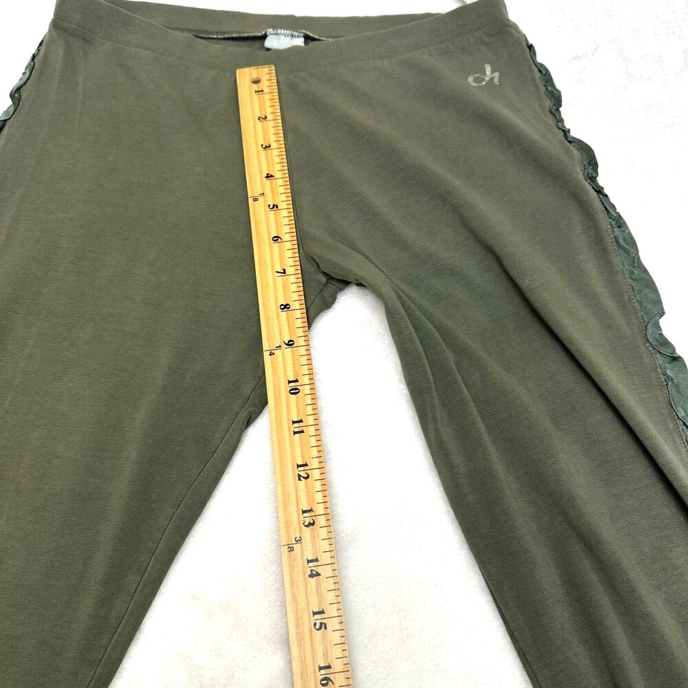 DEHA 2 Pair Leggings Pants Sz S & M Olive Navy Stretch Activewear - Picture 5 of 16